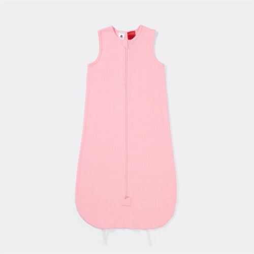 Dymples Baby Sleeveless Rib Sleeping Bag - Mid Pink