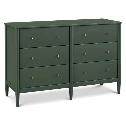 DaVinci Frem 6-Drawer Dresser in Forest Green