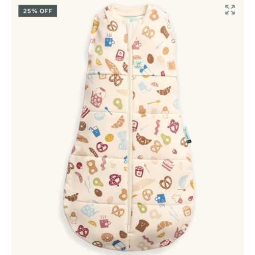 ErgoPouch - Cocoon Swaddle Bag 2.5 TOG Bon Appetit – ergoPouch AU