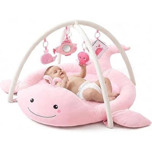 Baby Play Tummy Time Mat (Pink)