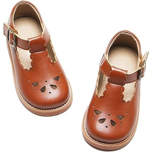 Felix & Flora Toddler Little Girl Mary Jane Dress Shoes - Ballet Flats for Girl Party School Shoes