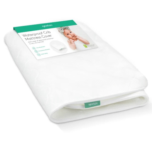 Extra Waterproof Crib Mattress Cover - Standard / Cloud White
