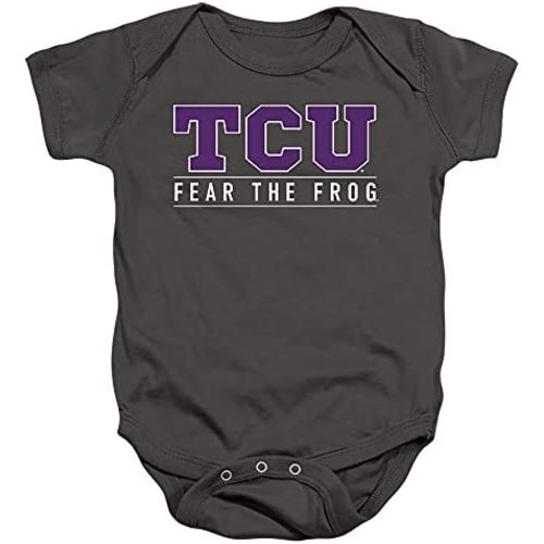 Texas Christian University Official Between The Lines Unisex Infant Snap Suit for Baby