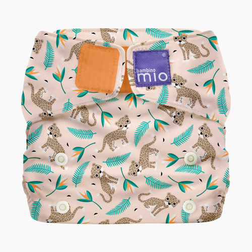 Bambino Mio Miosolo All-In-One Reusable Cloth Diaper - Wild Cat, One Size (8-35 lbs)