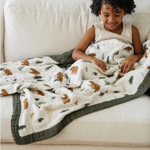 BAMBOO RAYON MUSLIN 4-LAYER QUILTS