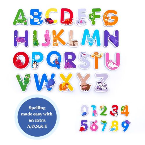 Machine washable Animal Alphabet & Numbers