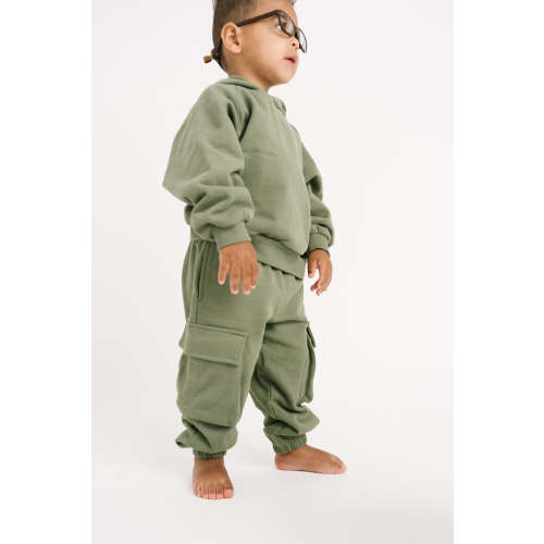 Forest Cargo Hoodie Set
