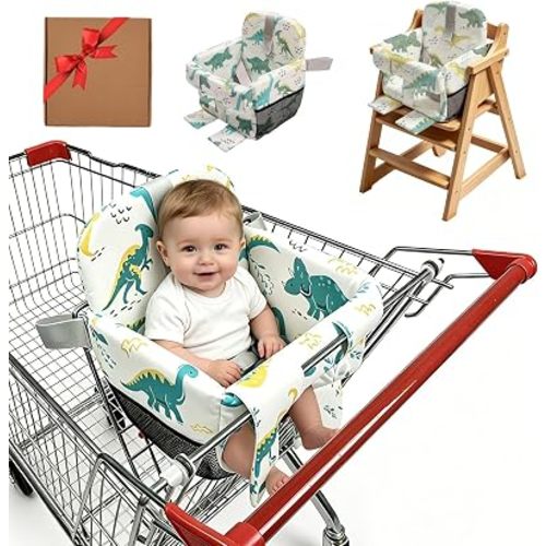 Shopping Cart Cover for Baby, Baby High Chair Cover, Grocery cart Cover