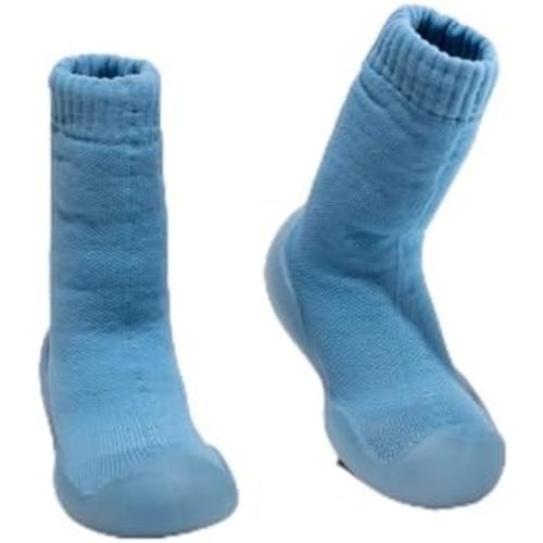 Water Resistant Sock Shoe | Walking Shoes for Infant and Toddlers | Flexible and Protective Sole | Easy Slip-on | Wide Footbed