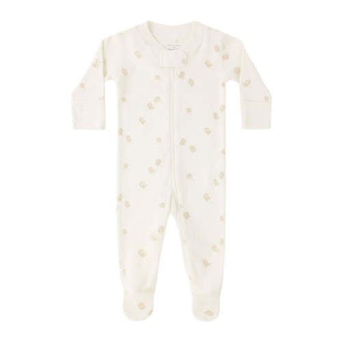 Quincy Mae Chicks Zip Long Sleeve Sleeper Footie