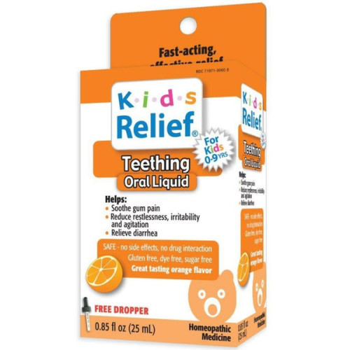 Homeolab USA Kids Relief Teething Oral Liquid - Spirit of Health Store
