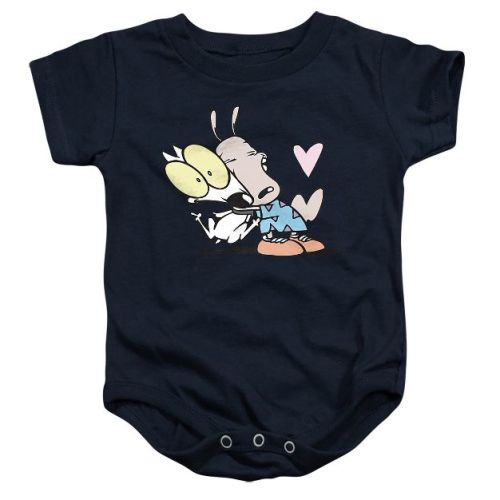 Baby Rocko's Modern Life Hug Infant Bodysuit, Navy, 6 Months