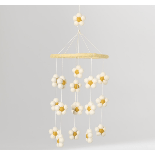 Felt Daisy Mobile