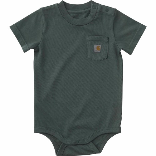 Boys' Short Sleeve Pocket Bodysuit (Baby)