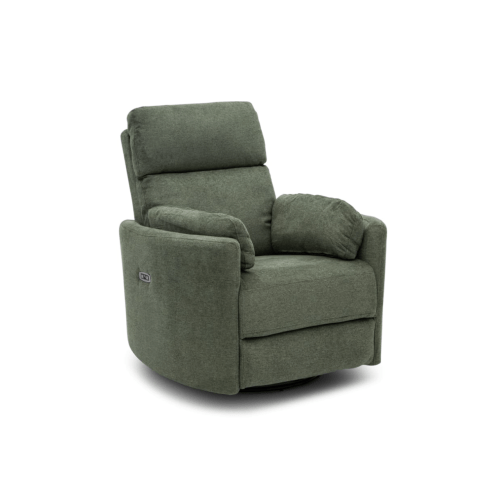 Cooper Swivel Glider Power Recliner - Olive