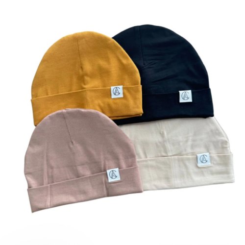 Satin Lined Jersey Beanie Trio Bundle – Aarin & Co.