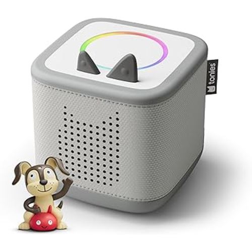 Amazon.com: Toniebox 2 Audio Player Starter Set for Kids 1+ with Playtime Puppy - Moon Gray : Toys & Games