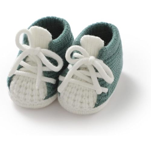 Baby Booties Newborn Baby First Shoes | Cozy Warm Knit Soft Booties for Infant Boy Girl