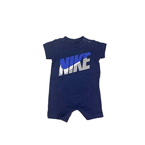 Nike Baby Boy Romper (Midnight Navy(56H547-U90)/White, 3 Months)