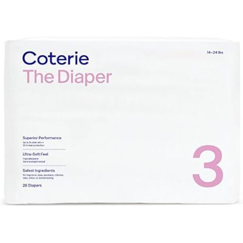 Coterie, Diaper Size 3, 28 Count