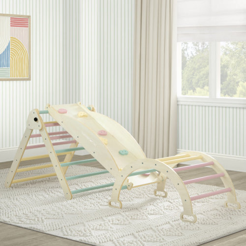 Delta Children Lil’ Climber Gym - Indoor Climbing Gym Playground For Kids | Wayfair