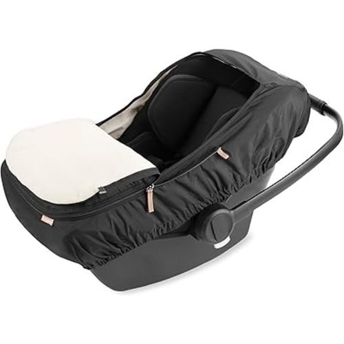Skip Hop Winter Car Seat Cover, Stroll & Go, Black