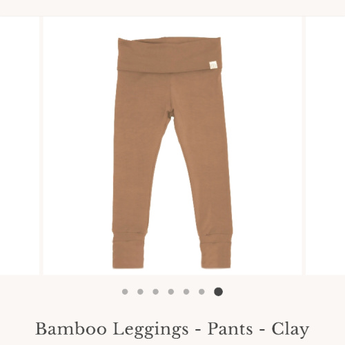 Bamboo Leggings - Pants - Clay