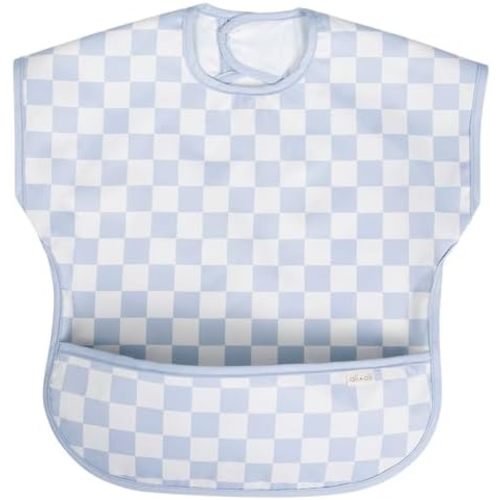 Ali+Oli Smock Bibs for Babies, BPA-Free Oeko-Tex Certified, Waterproof Baby Smock, Machine Washable, Toddlers Ages 6m+