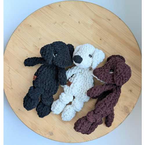 Lab Lovey || Ready to Ship || Handmade Crochet Plush