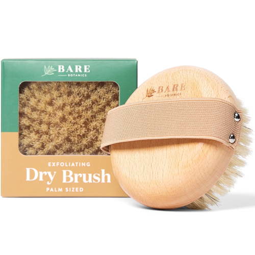 Bare Botanics Dry Brushing Body Brush (Palm Size)