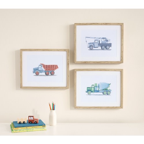 Truck Framed Art Collection | Pottery Barn Kids
