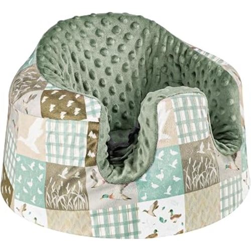Baby Seat Cover Compatible with Bumbo and Nuby Seat, Mallard Duck