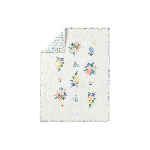 Rifle Paper Co. Garden Party Forest Baby Quilt | Pottery Barn Kids