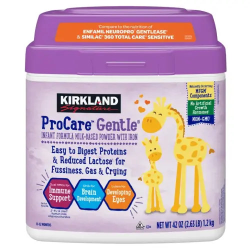 Kirkland Signature ProCare Gentle with Dual HMO's, Non-GMO Formula, 42 oz, 2-pack | Costco