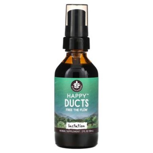 WishGarden Herbs Happy Ducts Free The Flow, 2 fl oz (59 ml)