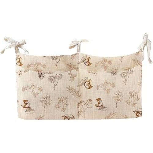 Baby Bedside Hanging Bags Storage Organizer Milk Bottle Toy Crib Baby Nappy-Bag Bed-Bunk Organizing Bag