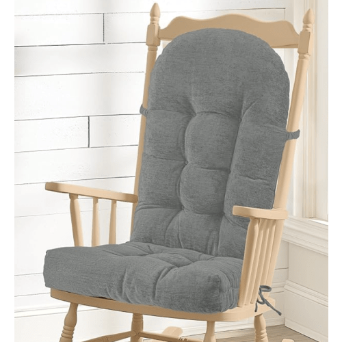 Rocking Chair Cushion - Chenille Fabric