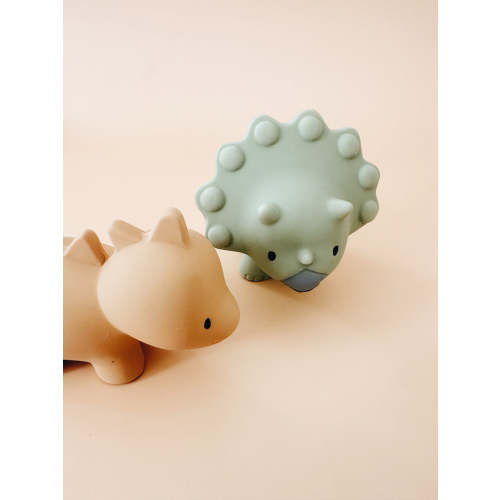 Natural Rubber Teether/Rattle/Bath Toy