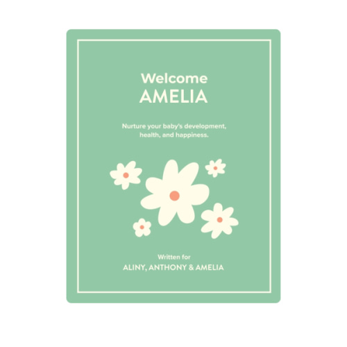 Welcome Baby: Personalized Baby Book