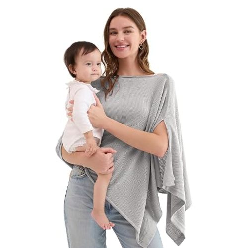 Momcozy Nursing Cover, Privacy Breastfeeding Cover with Soft Breathable