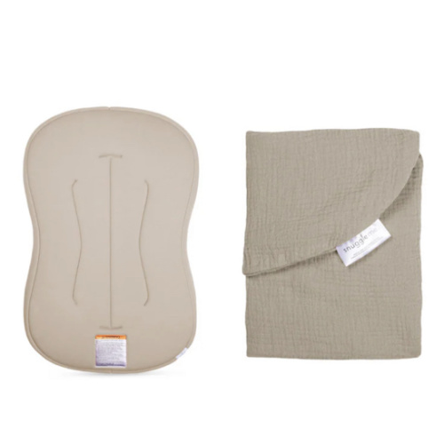 Lounger Curve + Muslin Cover Set | Birch