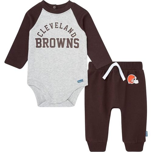 Gerber NFL unisex-baby Nfl Onesie Bodysuit and Jogger Set