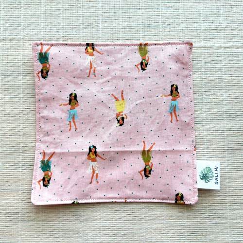 Hawaiian Hula Girl Cotton Baby Crinkle Sensory Toy