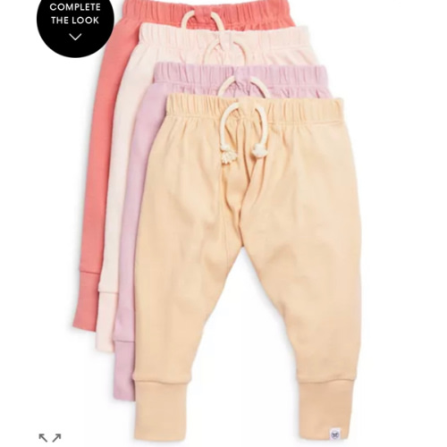 Unisex 4 Pack Jogger Pants - Baby