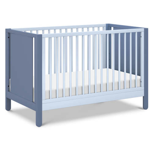 Marisol 4-in-1 Convertible Crib - Cove Blue/Powder Blue