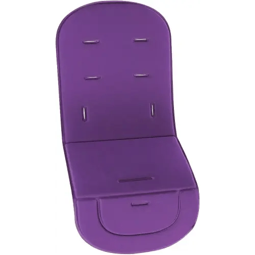 Universal Leica Baby Stroller Cushion Seat Liner Breathable Pram Pushchair Mat Pad Solid Color (Purple)