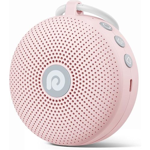 Dreamegg White Noise Machine - Portable Sound Machine for Baby Adult with Powerful Battery, 21 Soothing Sound, Noise Canceling for Office & Sleeping, Sound Therapy for Home, Travel