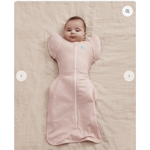 Swaddle Up™ Transition Bag 1.0 TOG Cotton Powder Pink Twinkle