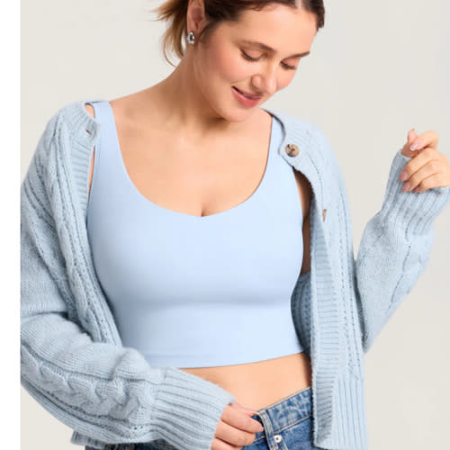 Natrelax® Nursing Crop Tank Top