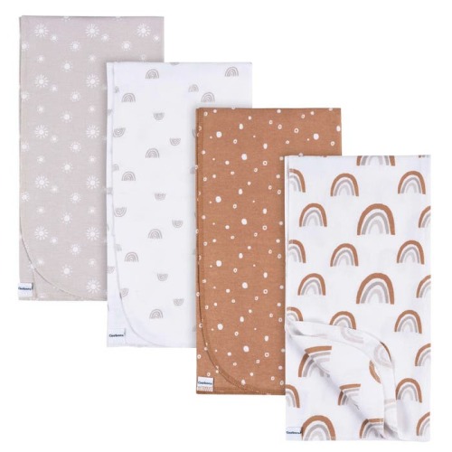 Flannel Receiving Blanket (4 Pack)